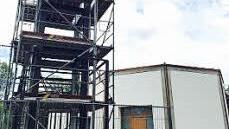 Die Kapelle im Bürgerpark wird am 12. Juni geweiht. Foto: Sebastian Schmitt