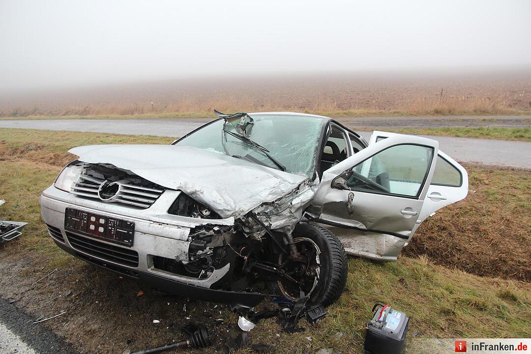 Mehrere Verletzte nach Unfall bei Ermershausen