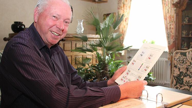 Hartmut Scholz veräündert und erweitert seine Sammlung immer noch.