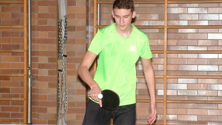 Die SG Neuses stellt in der 2. Jungen-Kreisliga mit Felix Jacobi den besten Spieler. Er hatte in seinen zwölf Einzeln nur einmal das Nachsehen.