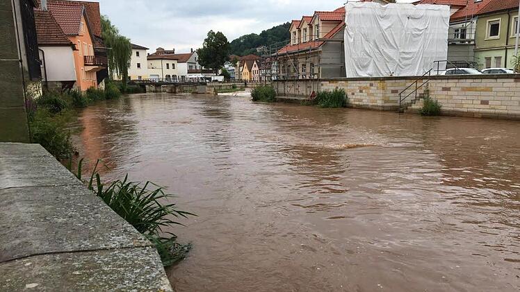 Nach dem Unwetter in Kronach Foto: Corinna Igler