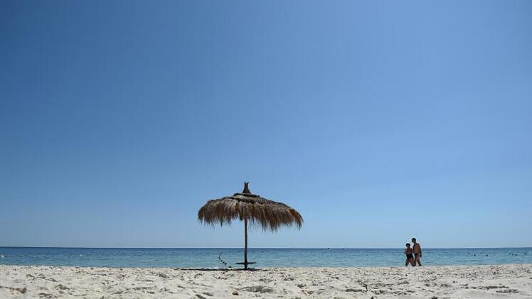 Leerer Strand
