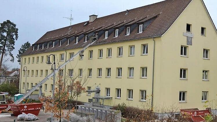 Ein Wandel von hohem Symbolwert: Auf dem Kasernengelände entsteht die neue Siedlung "am Föhrenhain".  Foto: Ronald Rinklef