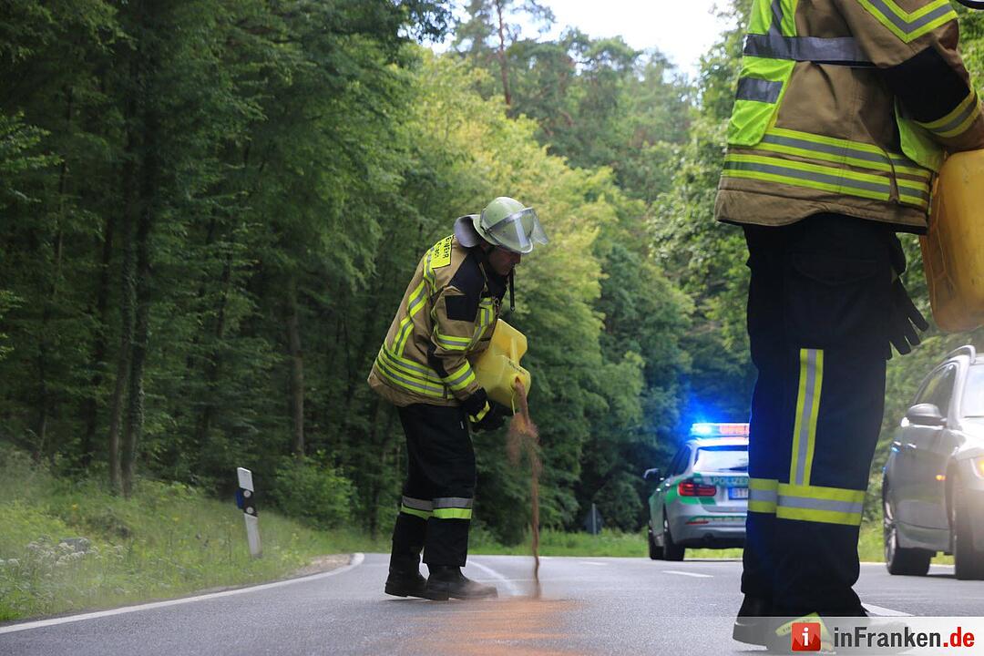 Motorradunfall bei Gosberg