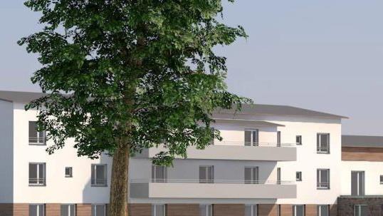 Die Regens-Wagner-Wagner-Stiftung Dillingen beabsichtigt den Abriss des ehemaligen Waldhotel Fuchs und den Neubau eines Wohnheims in zwei Bauabschnitten.  Foto: Regens Wagner