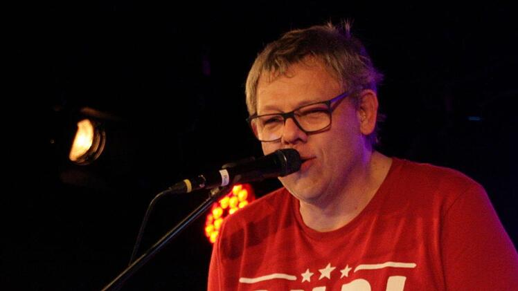 Rudi Neite ("jung, schön und freundlich") mit befreundeten Musikern aus Fürth