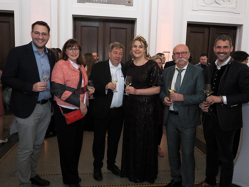 Die 68. Fr&auml;nkische Weink&ouml;nigin wurde gekr&ouml;nt.