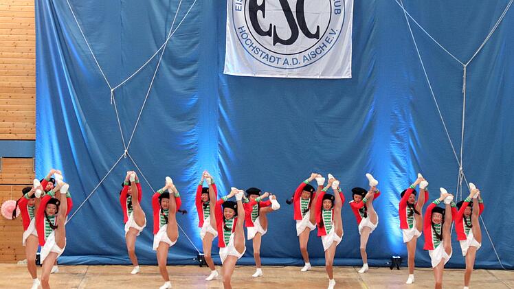 ESC-Kinderfasching in der Höchstadter Aischtalhalle.  Foto: Johanna Blum