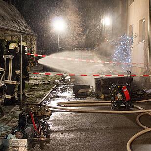 Mehrfamilienhaus in Schwabach nach Wohnungsbrand nicht mehr bewohnbar