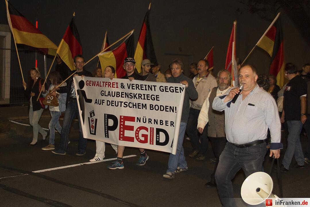 Drei Kundegebungen am Donnerstag in Fuerth - Polizei zieht positive Bilanz