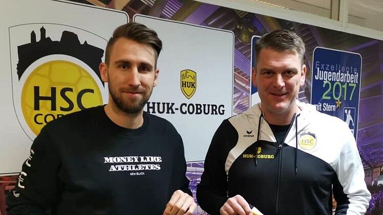 Tobias Varvne (links) und HSC-GmbH-Geschäftsführer Michael Häfner.