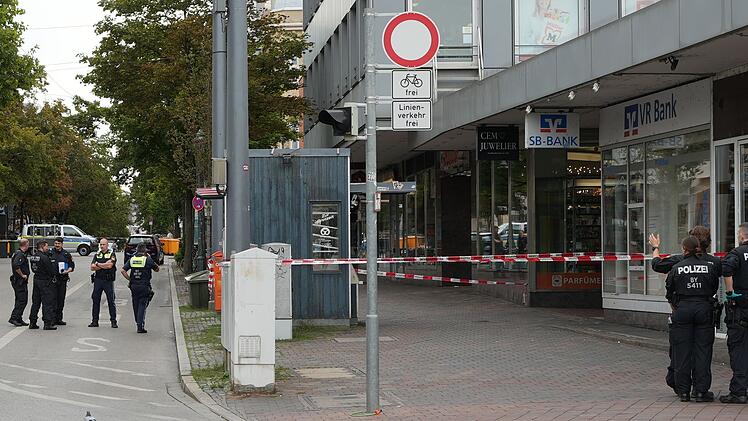Explosion am Augsburger Hauptbahnhof