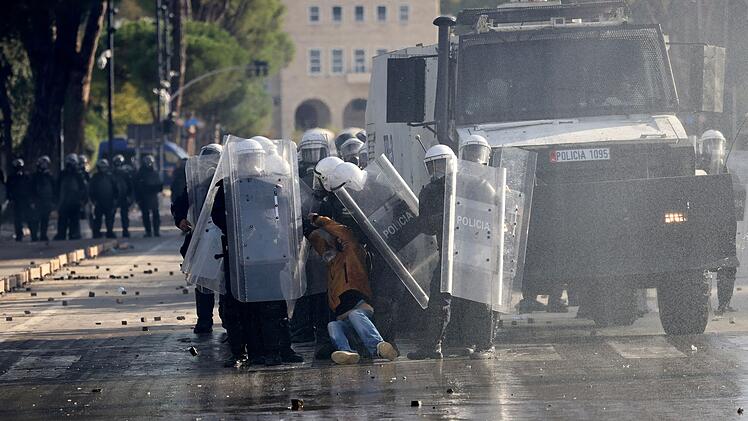 Proteste in Albanien