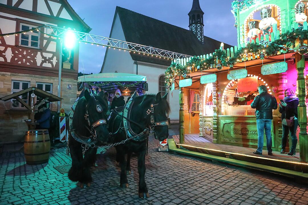 Der Forchheimer Weihnachtsmarkt ist eröffnet