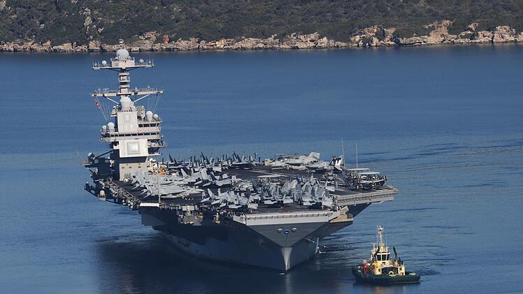 US-Flugzeugtr&auml;ger &laquo;USS Gerald R. Ford&raquo; verl&auml;sst Kreta
