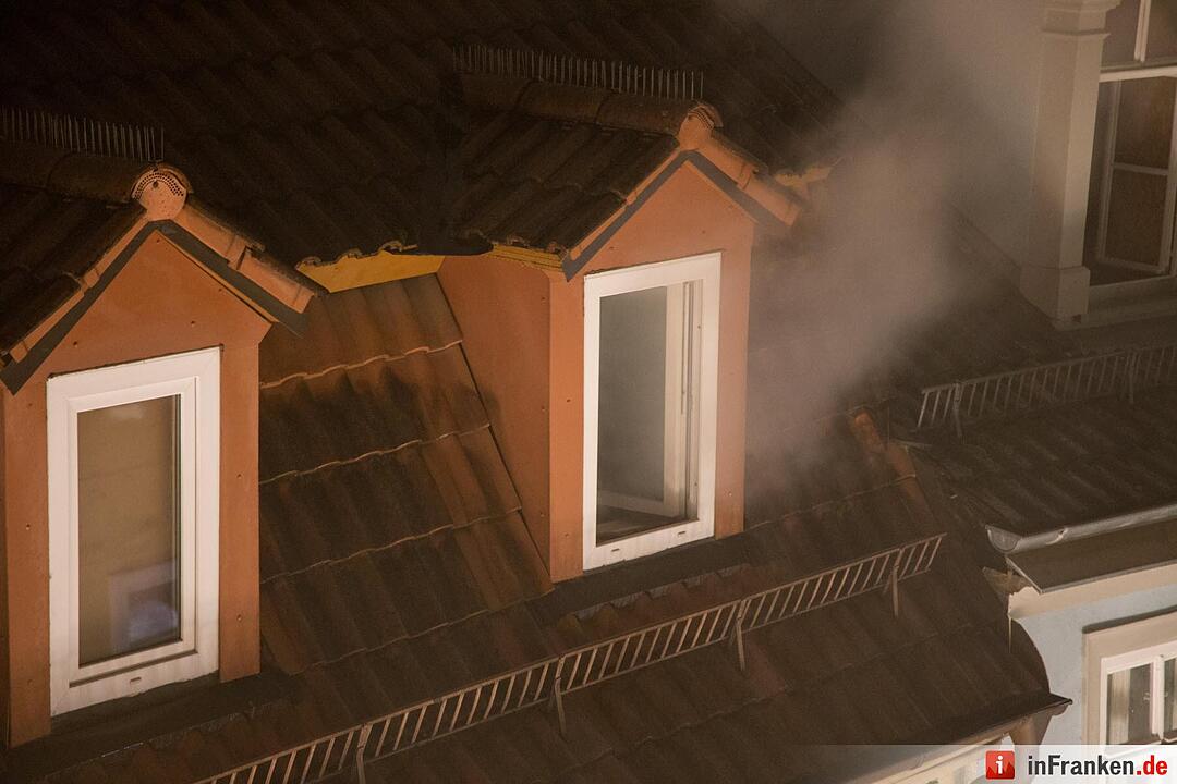 Schwelbrand in Coburger Innenstadt