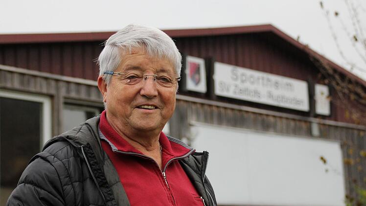 Seit 1966 ist Erwin Baum dem Sportverein Zeitlofs-Rupboden verbunden. Foto: Ulrike Müller