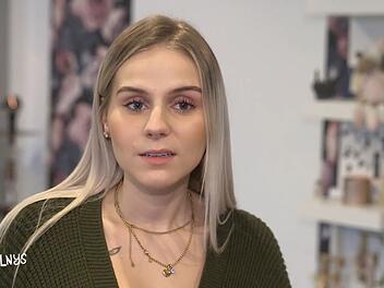 Estefania Wollny fühlt sich nicht wohl in ihrem Körper.