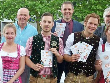Sie bereiten vergnügliche vier Tage beim Rödentaler Herbstfest vor.  Foto: Lothar Weidner