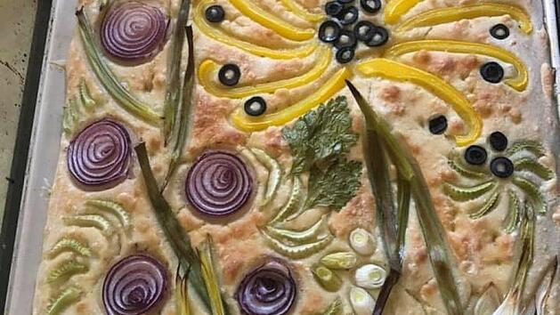 So kann ein "Focaccia-Garten" aussehen. Foto: Norbert Heimbeck