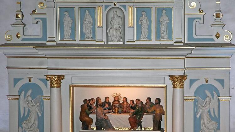 Drei Gottesdienste finden in der Stammbacher Kirche an Heiligabend statt. Foto: Klaschka