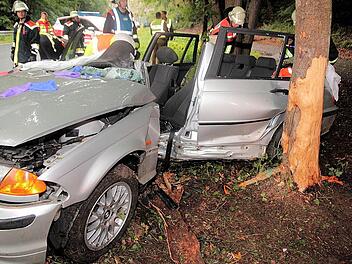 Eine Frau ist am Freitag bei einem Unfall lebensgefährlich verletzt worden. Foto: Ferdinand Merzbach