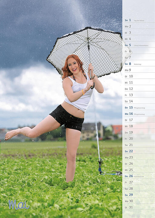Knoblauchsland 2016 – Sexy Kalender für guten Zweck