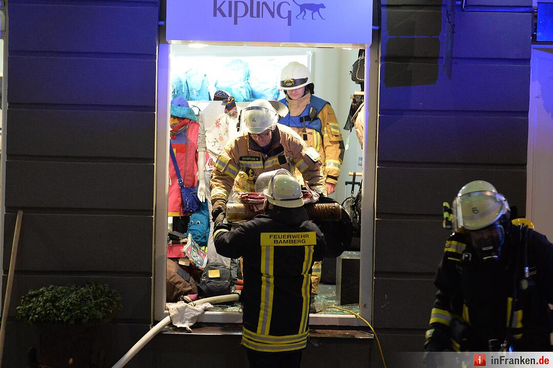 Zimmerbrand in Bamberg
