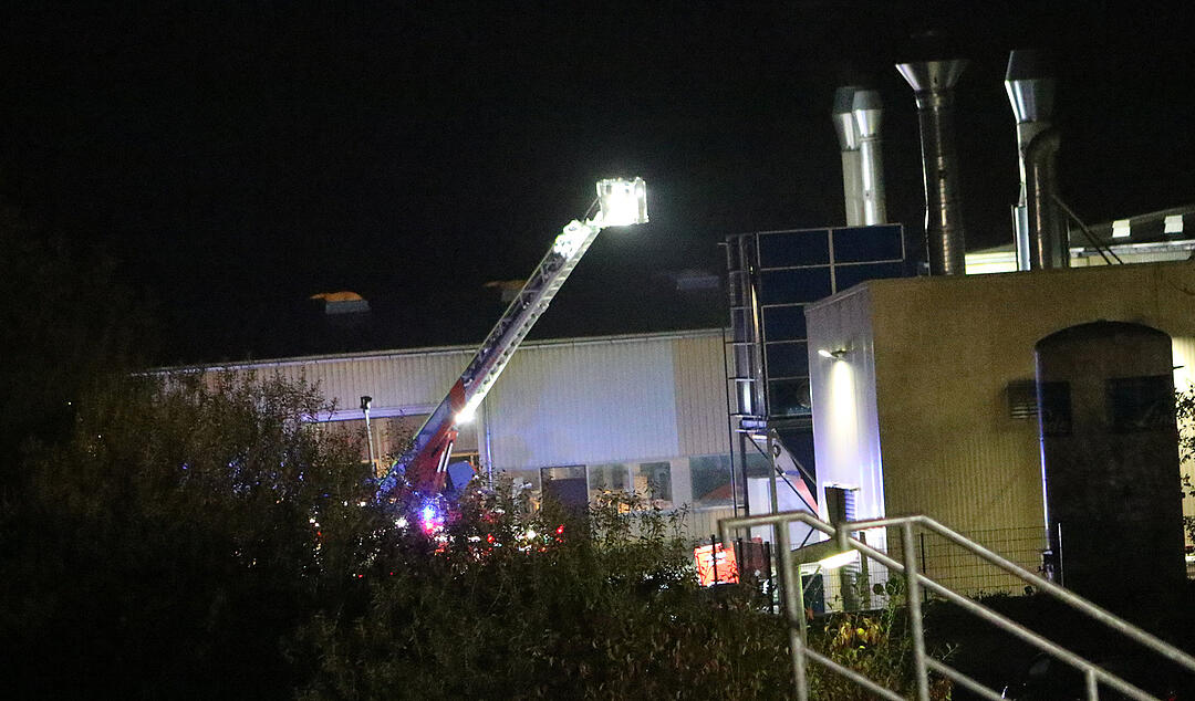 Rödental: Großbrand in Recycling-Betrieb