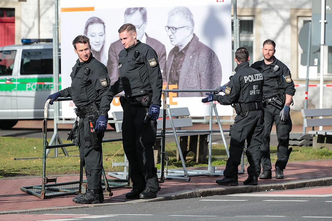 Fest der Demokratie, III. Weg und Anti-Nazi-Demonstrationen in Bamberg