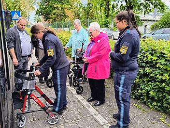 Bamberg: Rollator-Training für Senioren - für mehr Sicherheit im Straßenverkehr