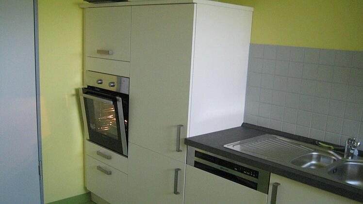 Die Küche der Mittagsbetreuung in Großheirath Foto: Judith Mielich