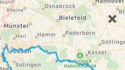 Go West: Einmal Nordrhein-Westfalen und zurück hieß es für den Kleinwenkheimer.