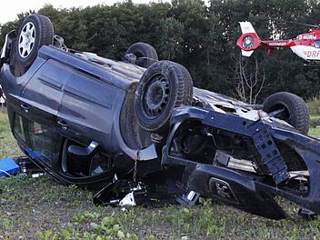 Der Rettungshubschrauber wurde nicht benötigt.  Fotos:  Josef Hofbauer