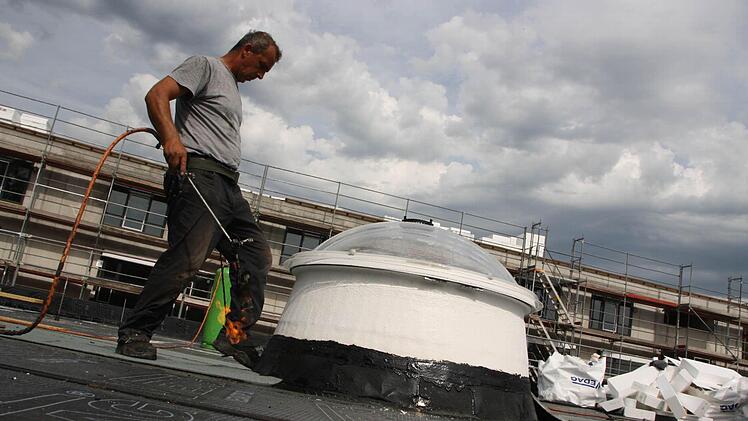 Eindrücke von der Baustelle Haus Waldenfels. Foto: Ralf Ruppert