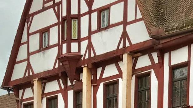 Ein Blick ins und aufs Rathaus . Foto: Archiv