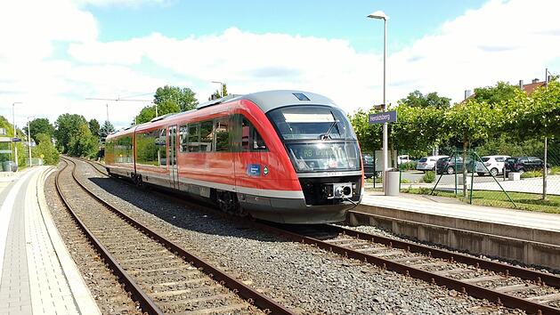 Der Bahnhalt Heroldsberg Foto: inFranken.de