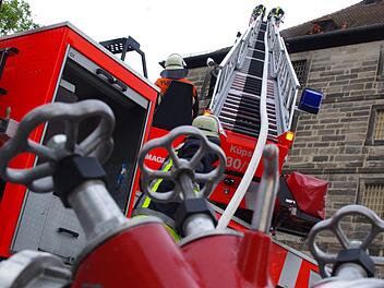 Vor drei Wochen hatte es in der JVA Kronach gebrannt. Foto: Archiv/Marco Meißner