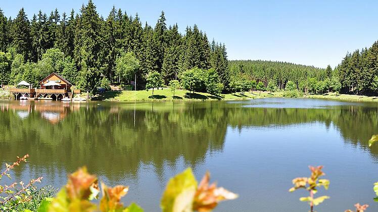 Der Ölschnitzsee im Frankenwald Foto: Henry Czauderna - stock.adobe.com