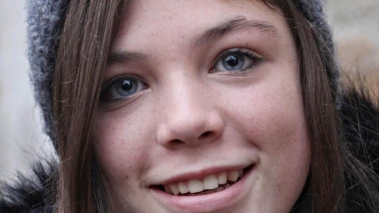 Rozalie Sebikovà (13) ist eine der Gastschülerinnen aus Prag. Foto: Helmut Will