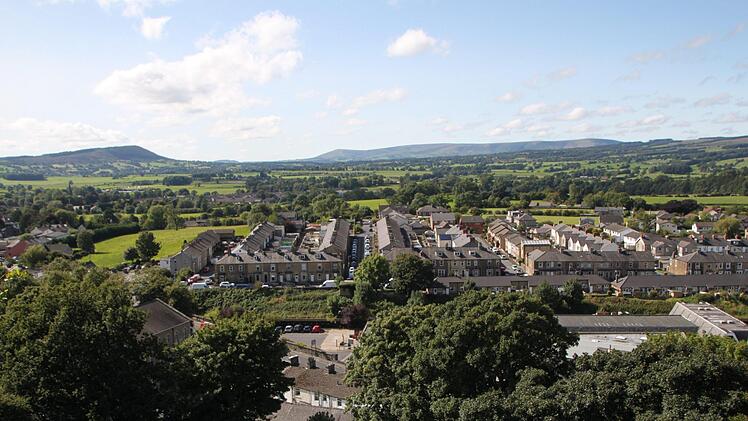 Ausflug in das kleine Städtchen Clitheroe, etwa 50 Kilometer von Kirkham entfernt; Foto: Ulrike Müller