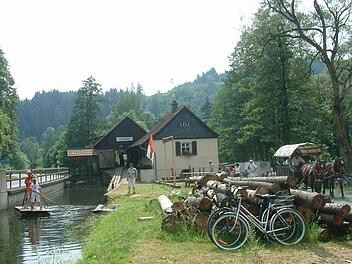 Die Teichmühle bei Steinwiesen. Am kommenden Sonntag findet dort wieder das Mühlenfest mit einem abwechslungsreichen Rahmenprogramm statt. Foto: Hans Franz