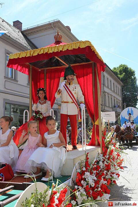 Rakoczyfest in Bad Kissingen mit Umzug; Foto: Barbara Herbst