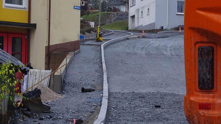 Bauarbeiten in Steinberg. Foto: Marco Meißner