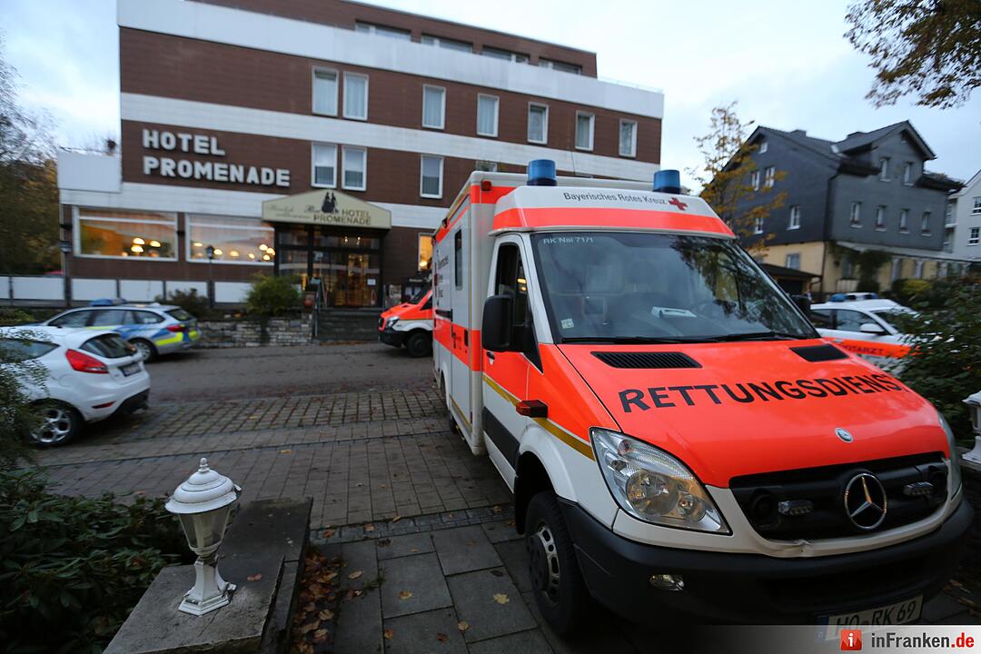 BRK-Einsatz in Hotel in Bad Steben