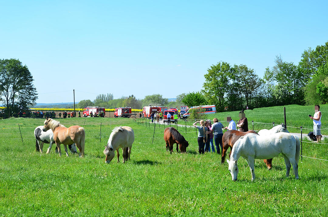 Feuer auf Aussiedlerhof