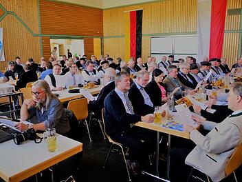 In Unterrodach fand das Kreisflößertreffen statt.Fotos: Gerd Fleischmann