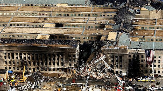 Auch das Pentagon wurde im September 2011 von Terroristen angegriffen.