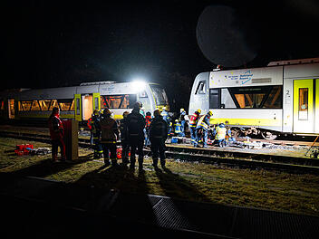 Zugkollision im Hauptbahnhof Bayreuth