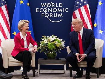 Von der Leyen und Trump